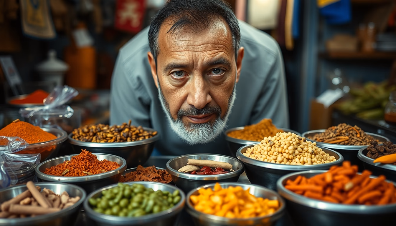 silk road spices arrayed in editorial style