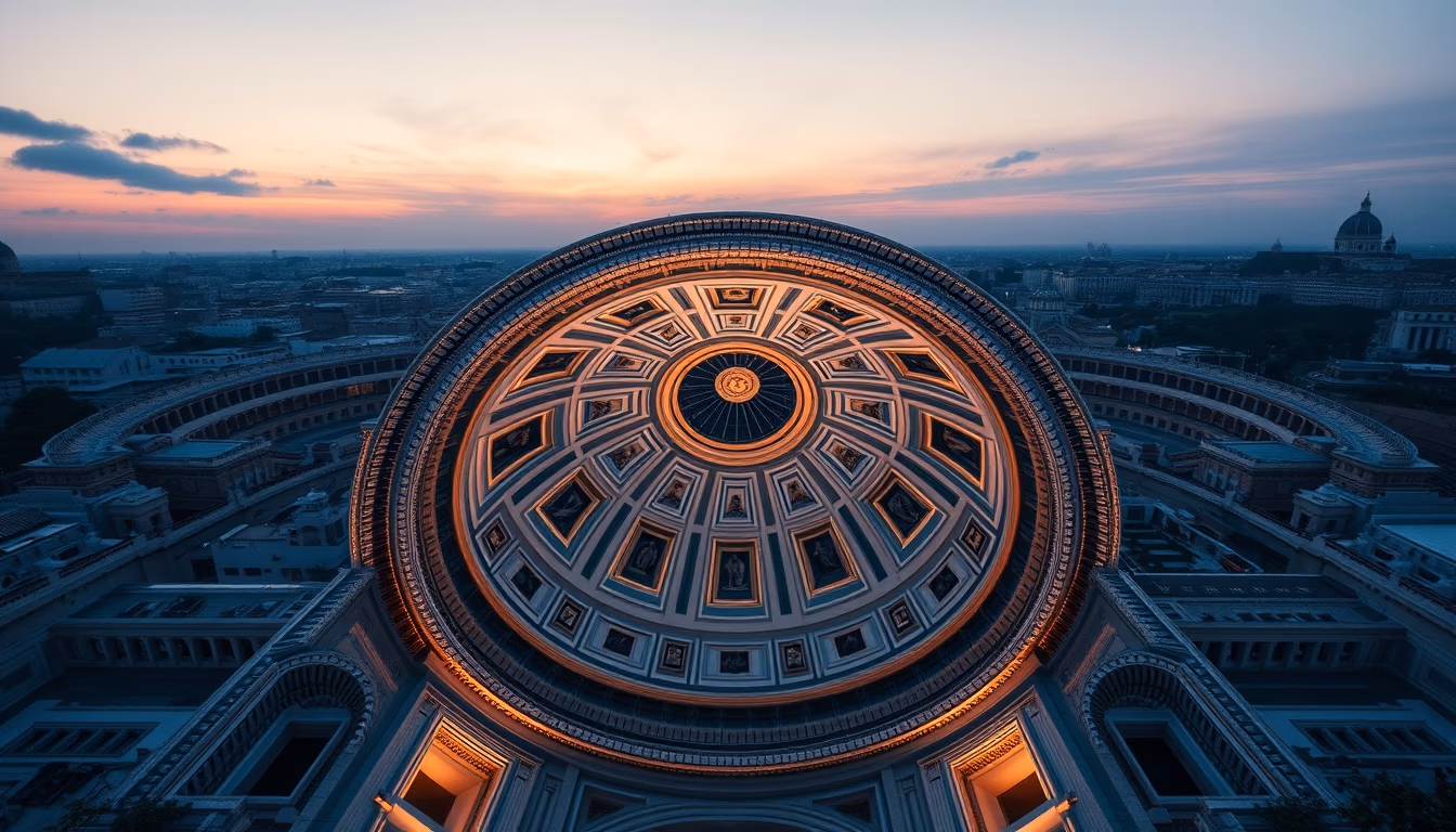 sistine chapel ceiling in editorial style