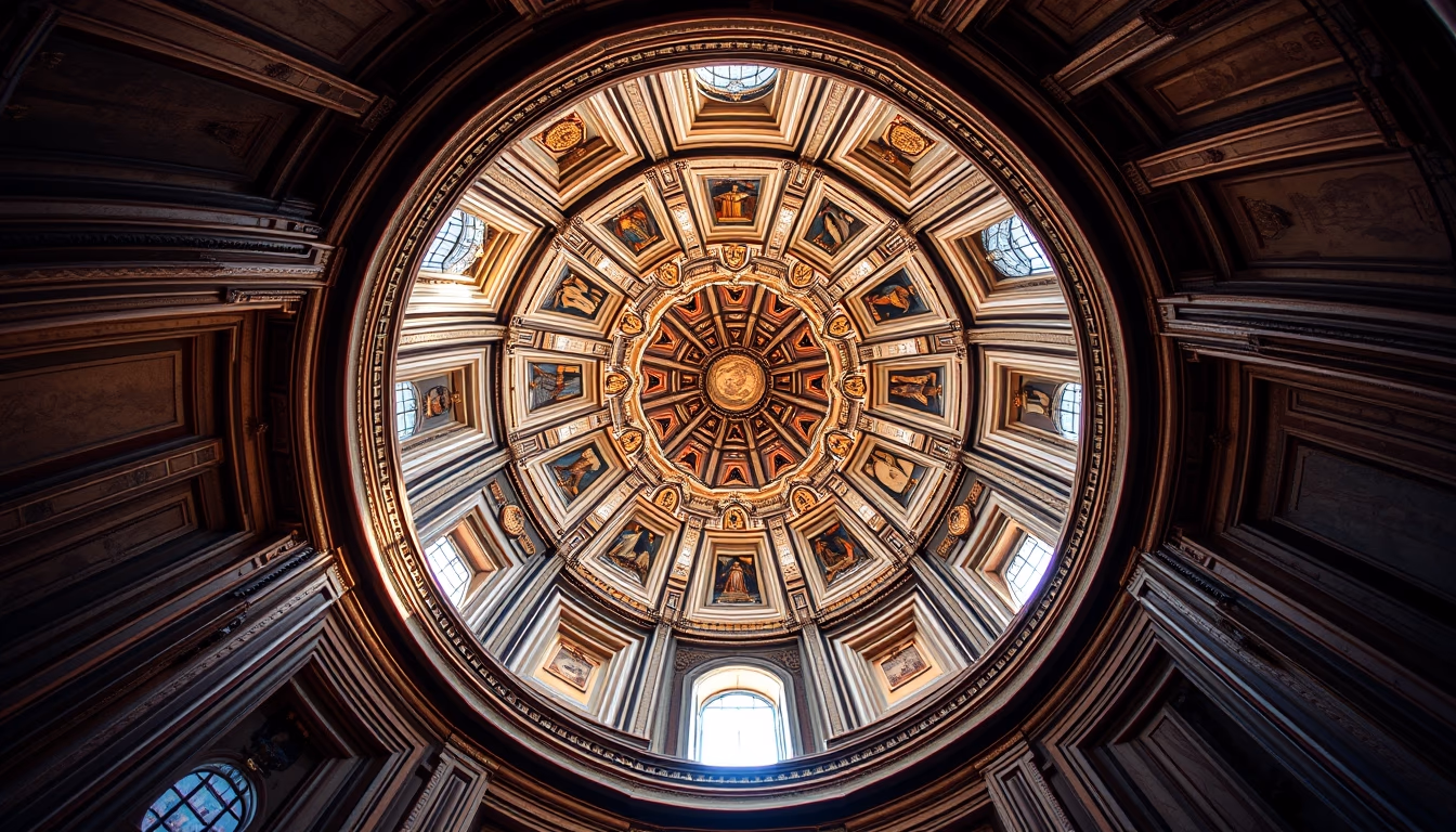 sistine chapel ceiling in editorial style