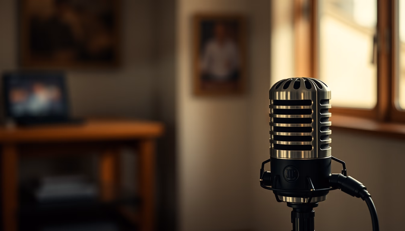 sm58 microphone classic in editorial style