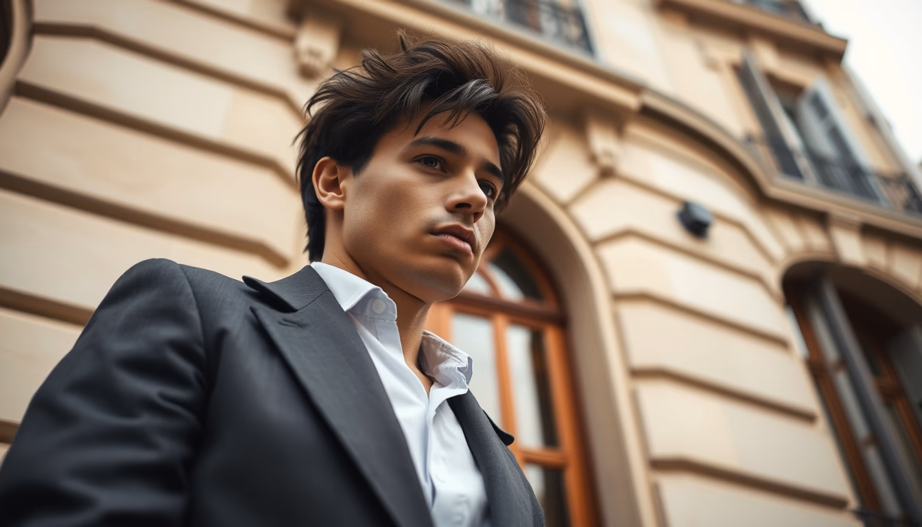 sorbonne paris facade in editorial style