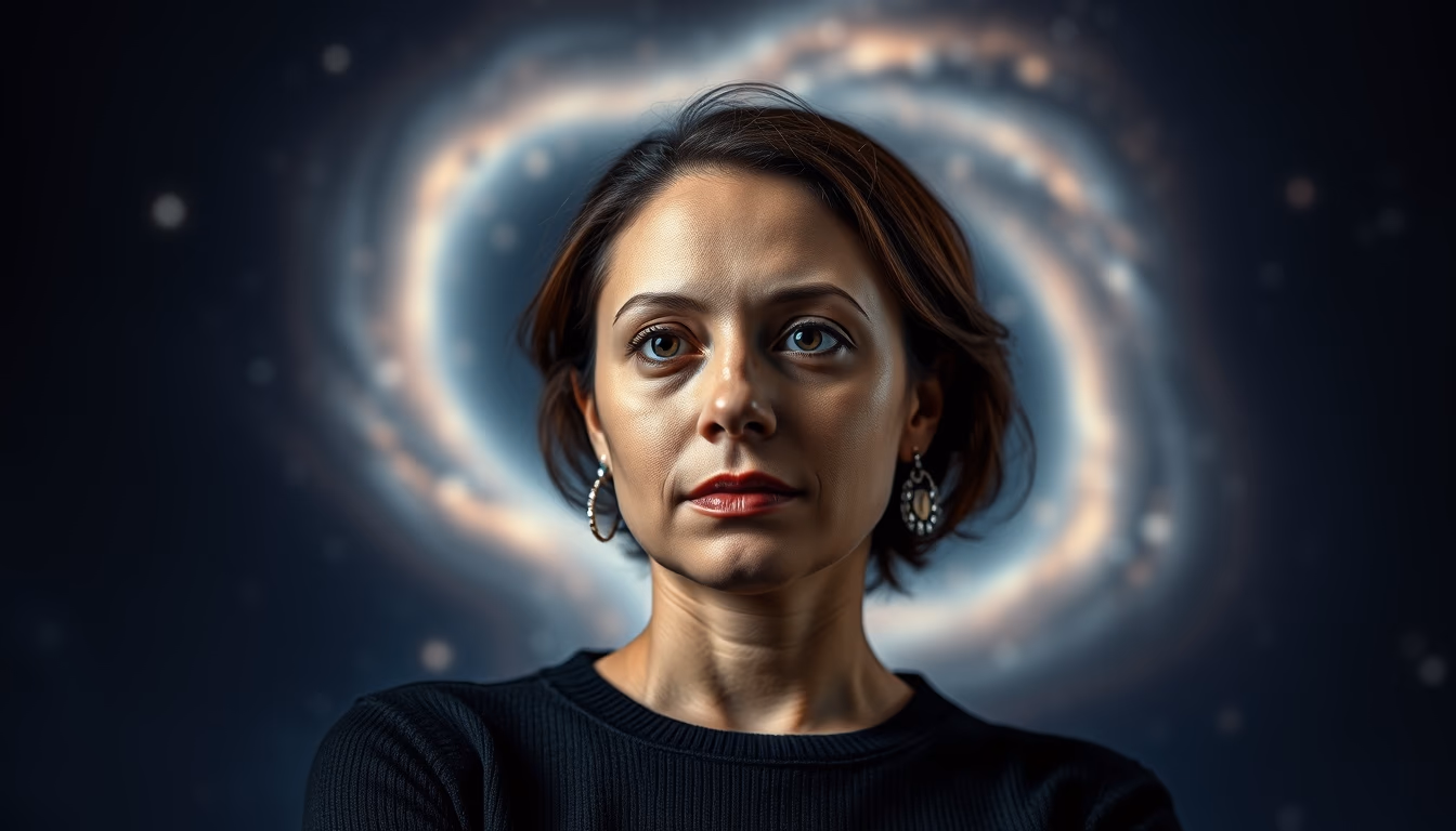 space telescope hubble in editorial style