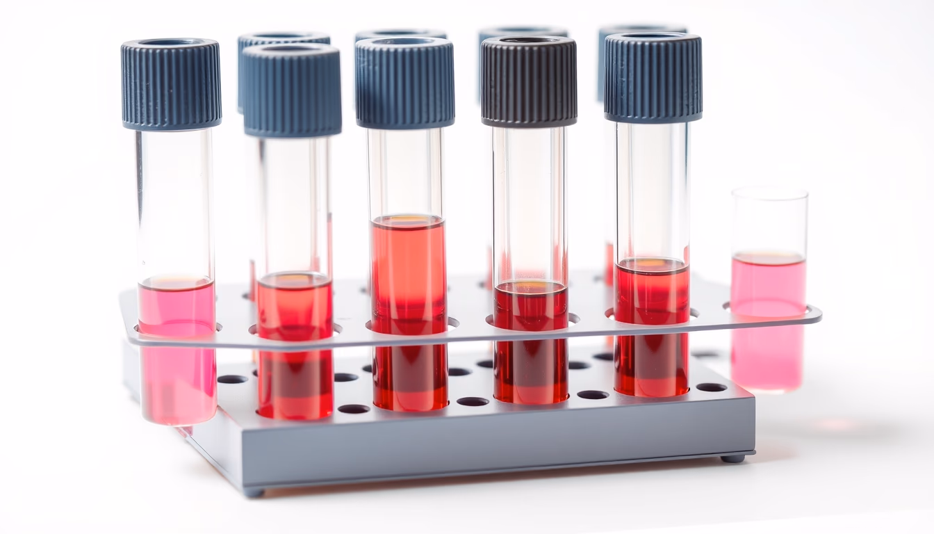 spectrophotometer cuvettes in editorial style