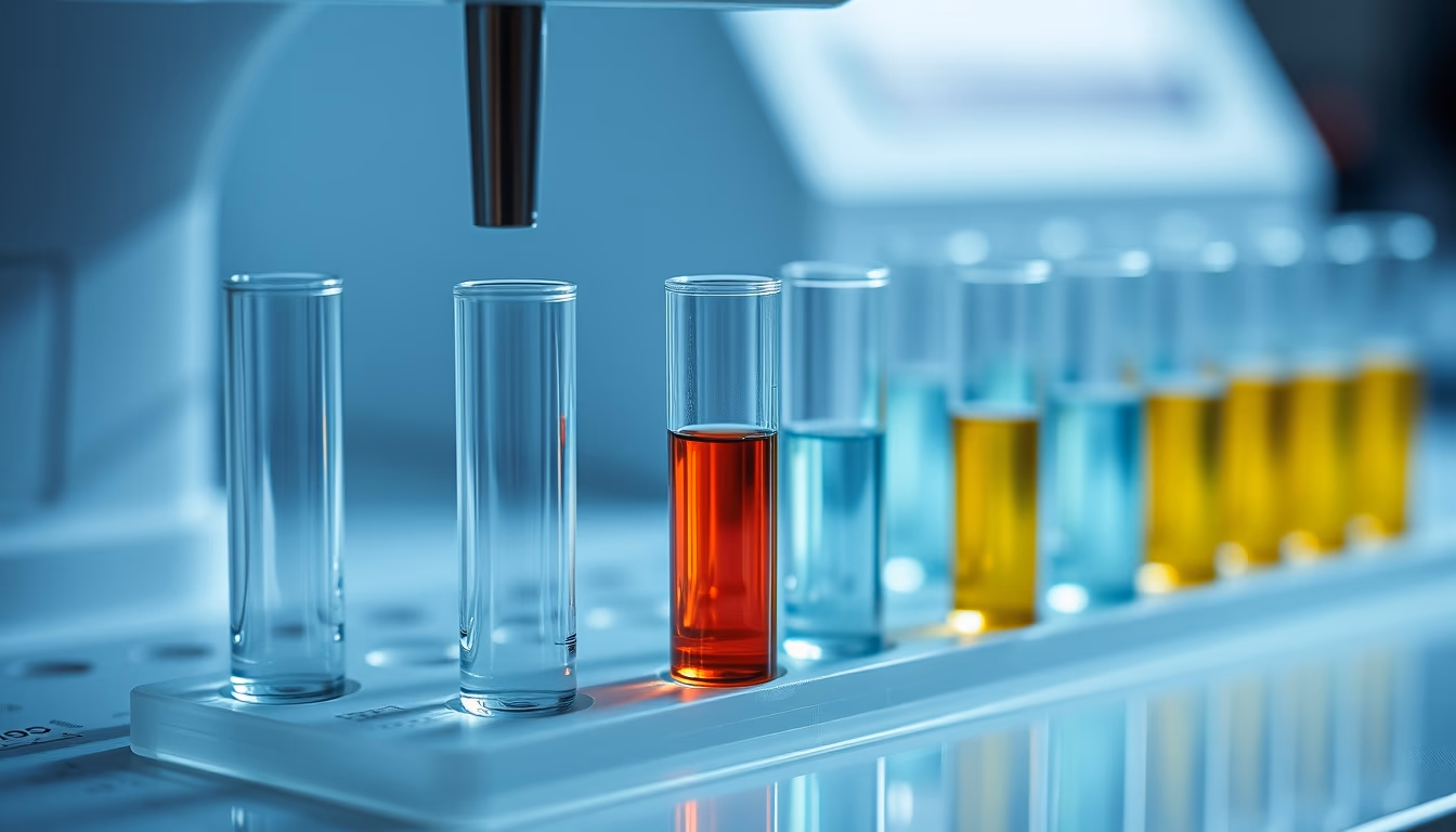 spectrophotometer cuvettes in editorial style