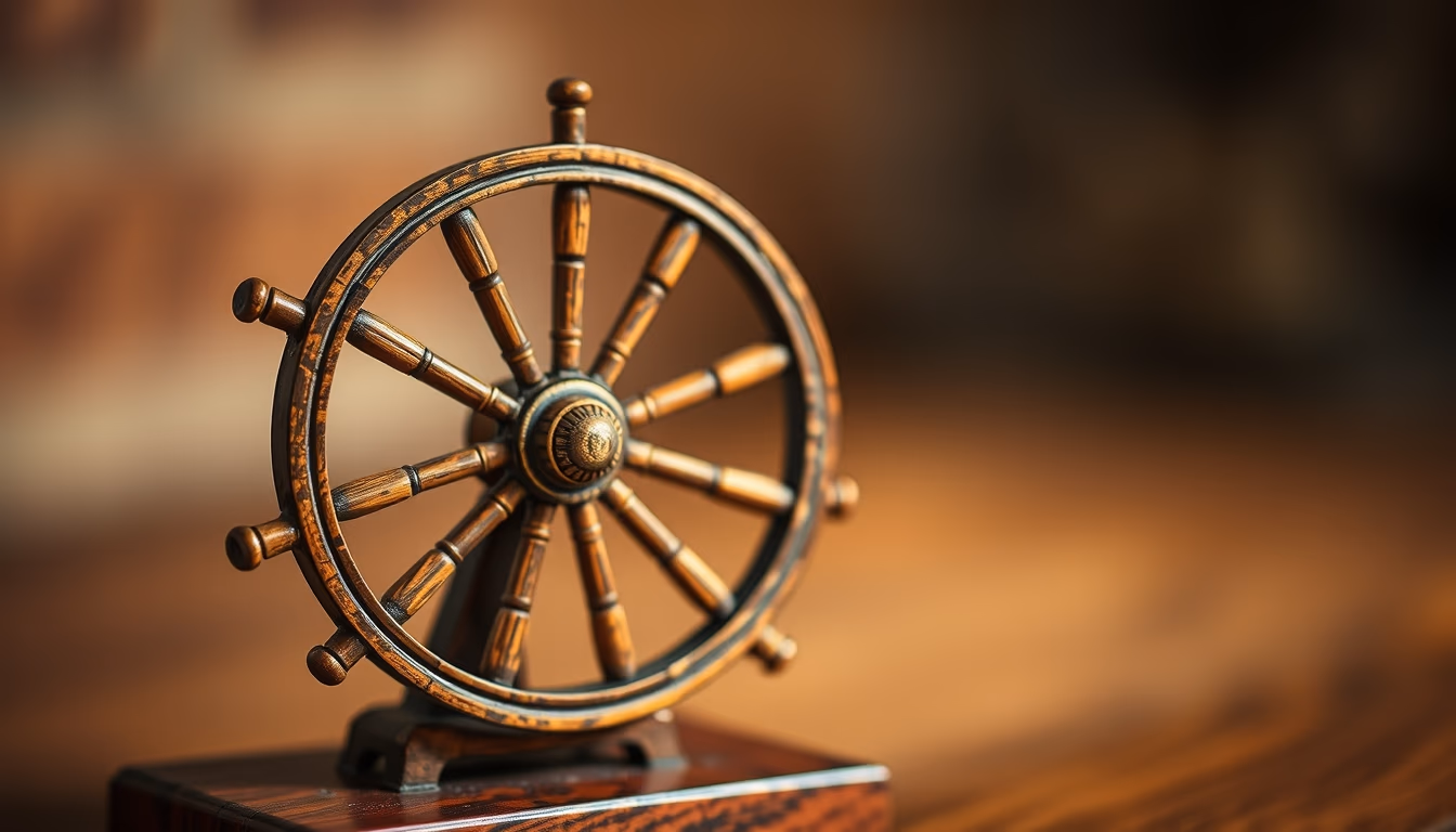 spinning wheel antique in editorial style