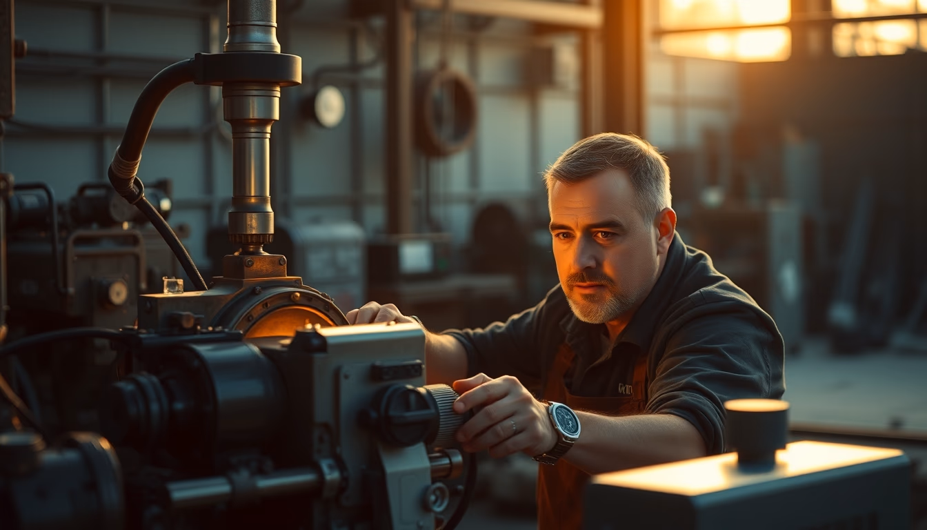 square machinist in editorial style