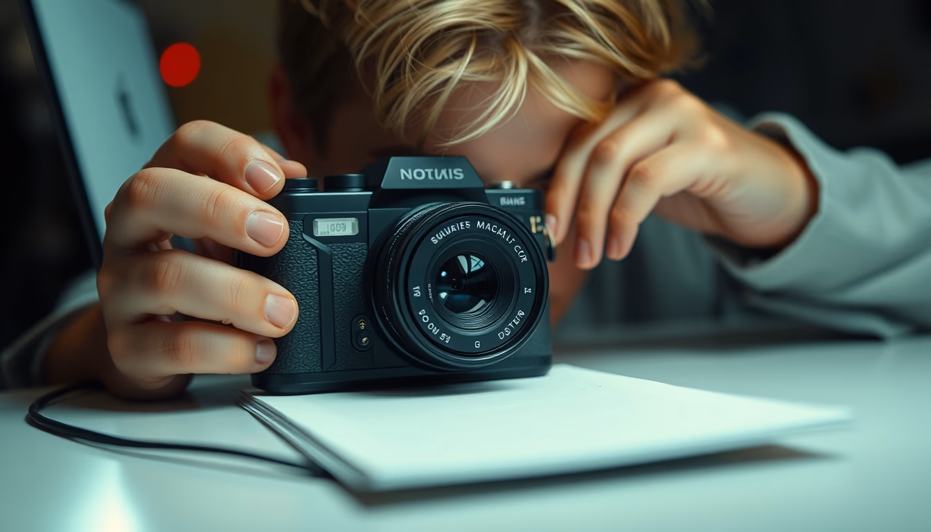 square machinist in editorial style