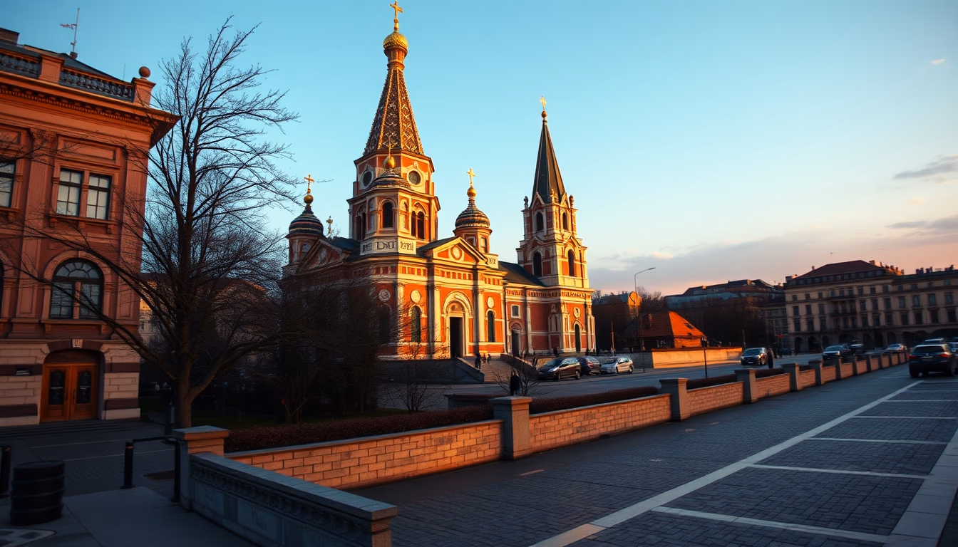 st basil cathedral in editorial style