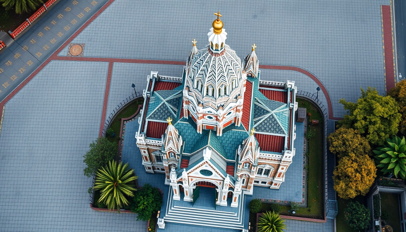 st basil cathedral in editorial style