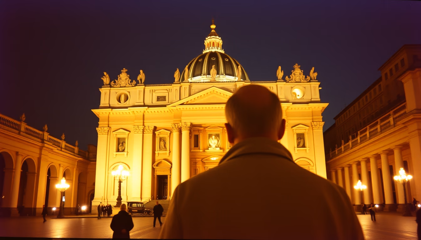 st peter basilica vatican in editorial style