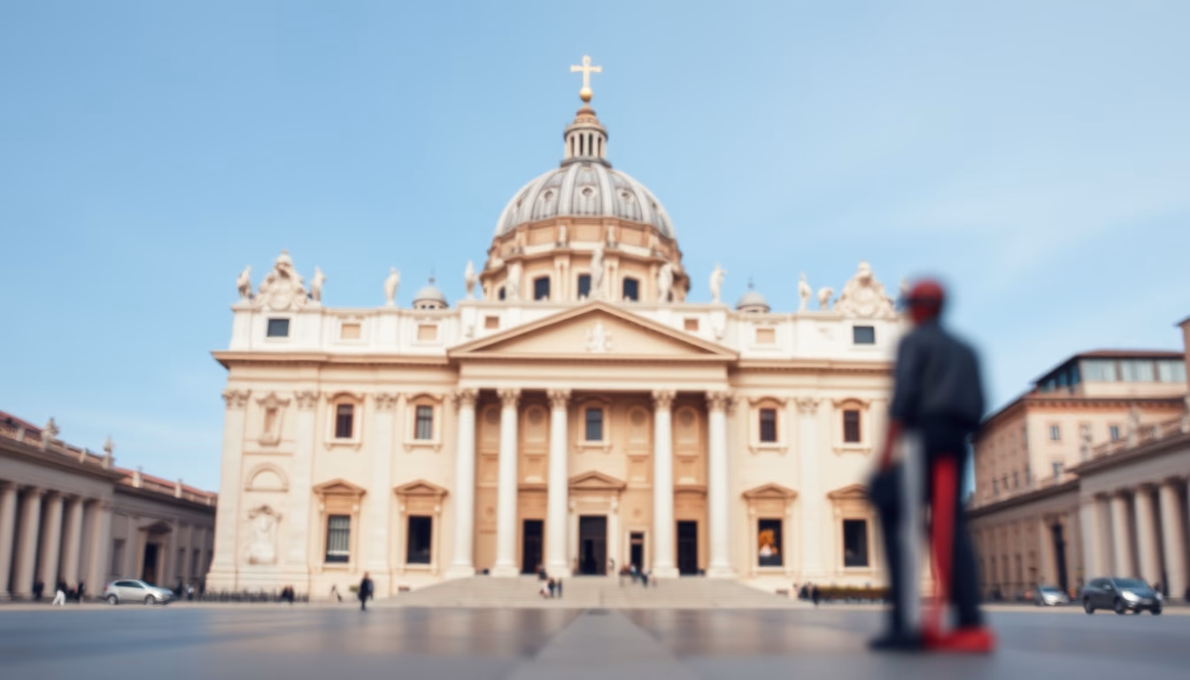 st peter basilica vatican in editorial style
