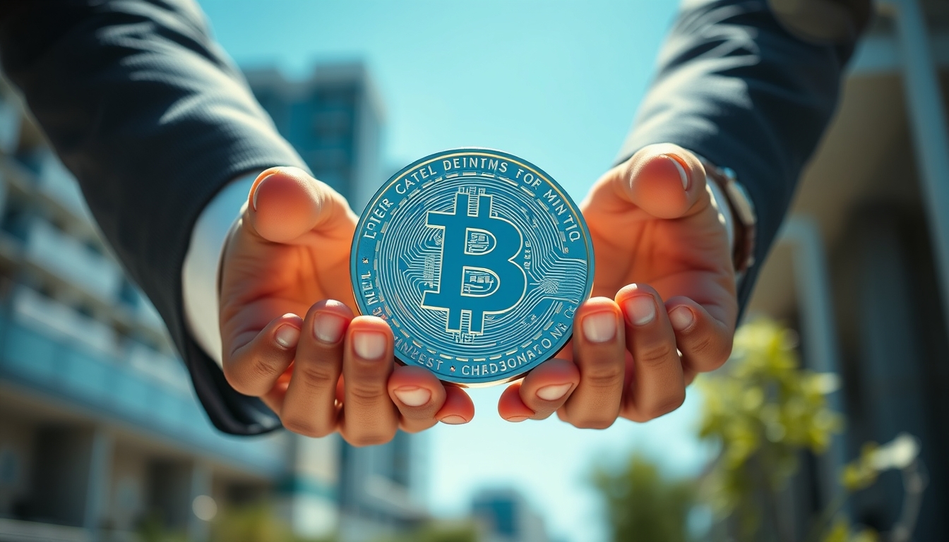 Interface de mint de stablecoin mostrando taxa de colateralização em estilo editorial