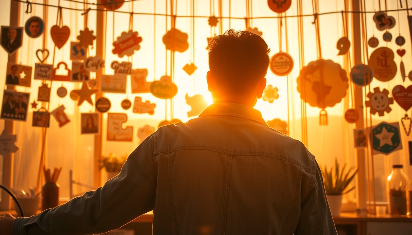 stickers planners deco in editorial style