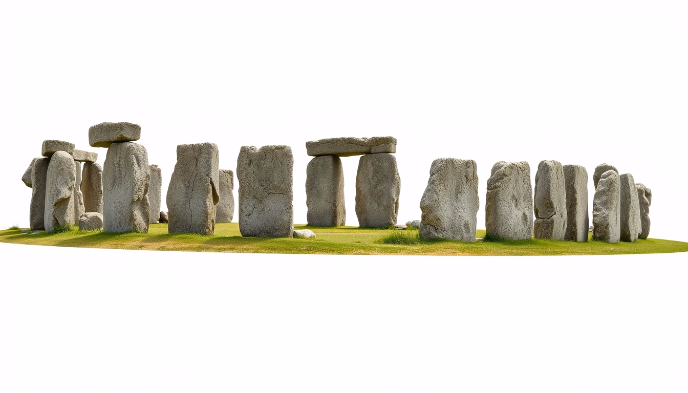stonehenge england in editorial style