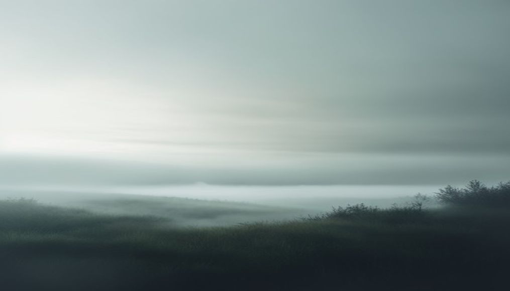 stratus low fog in editorial style