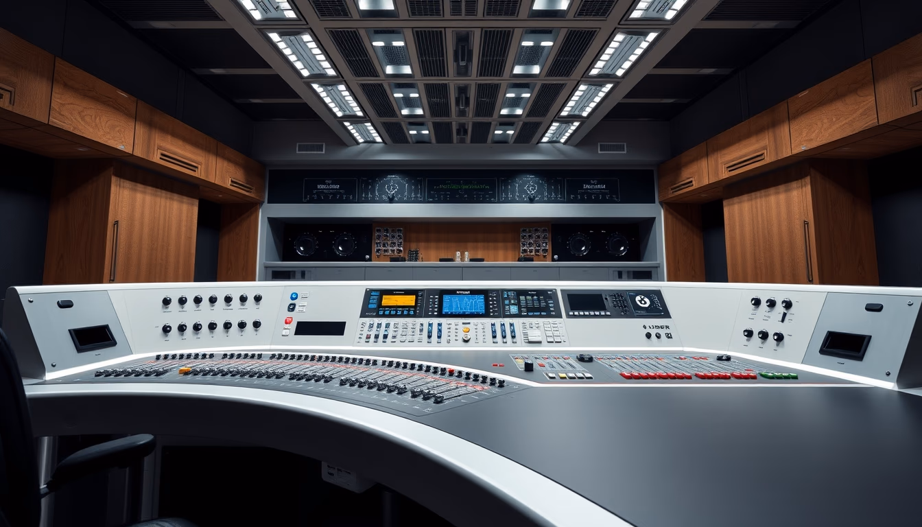 Studer a800 console em estilo editorial