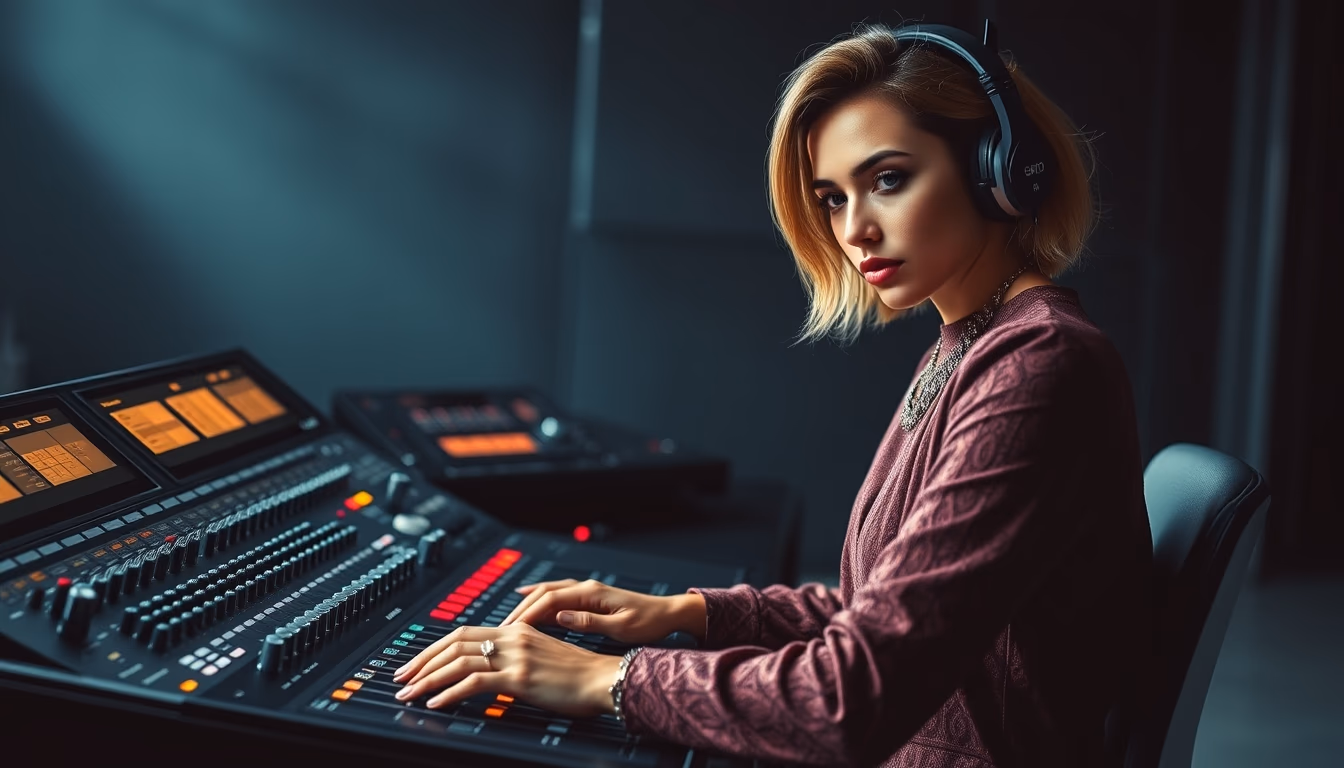 Studer a800 console em estilo editorial