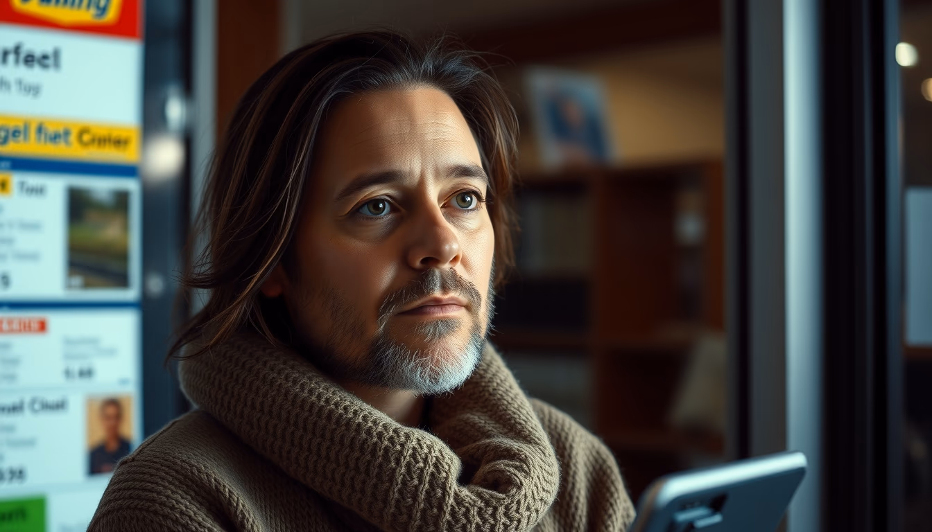 subscription billing screen in editorial style