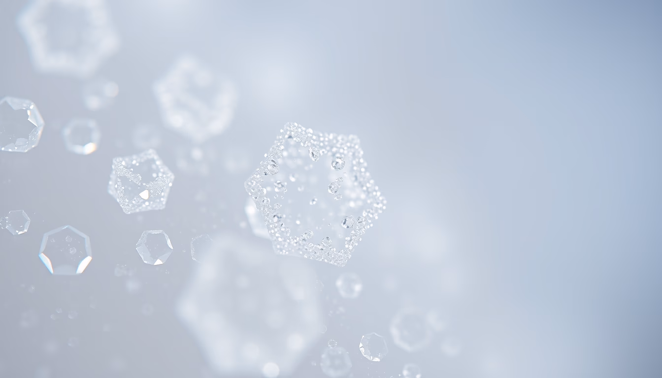 sugar crystals macro in editorial style