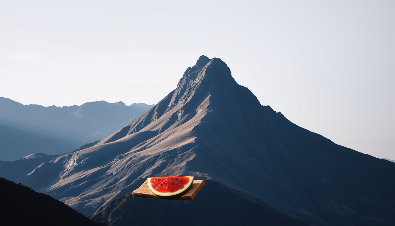 sugarloaf mountain rio in editorial style