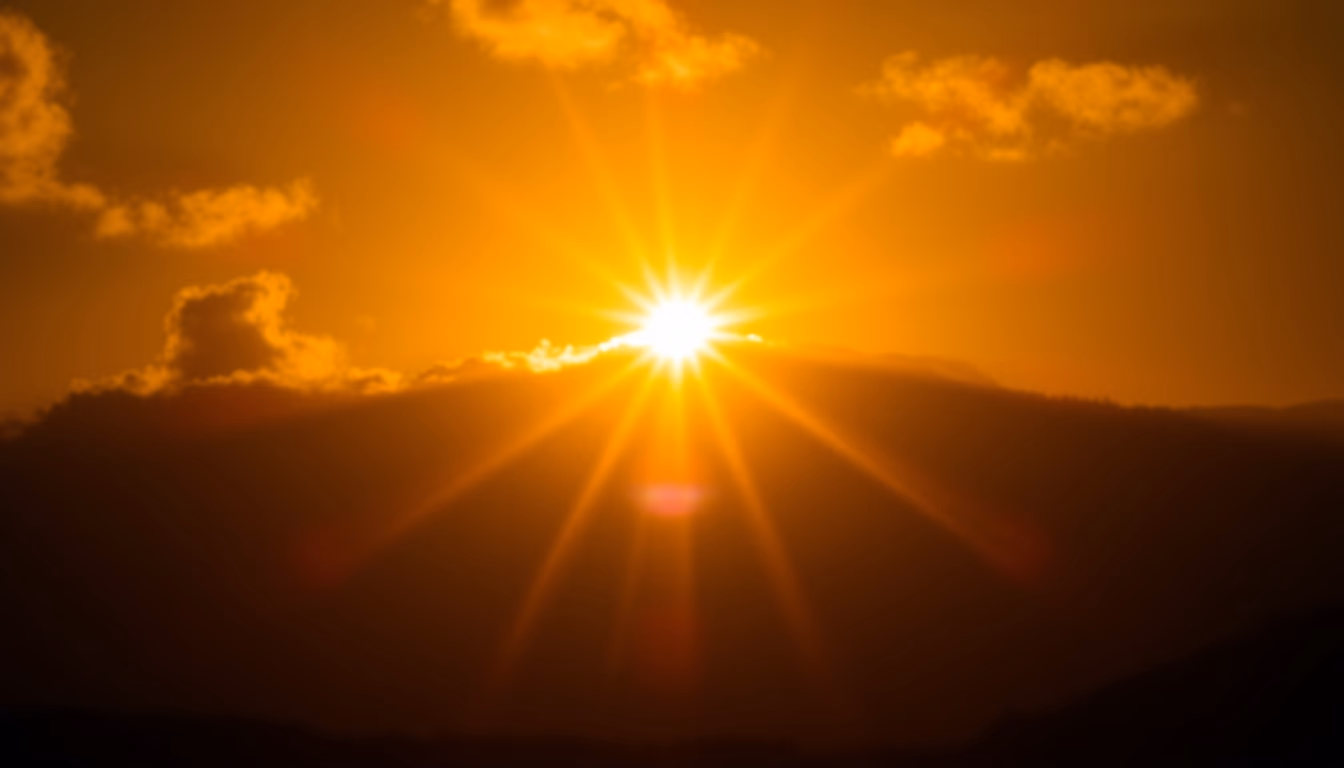 Sun corona solar flare em estilo editorial