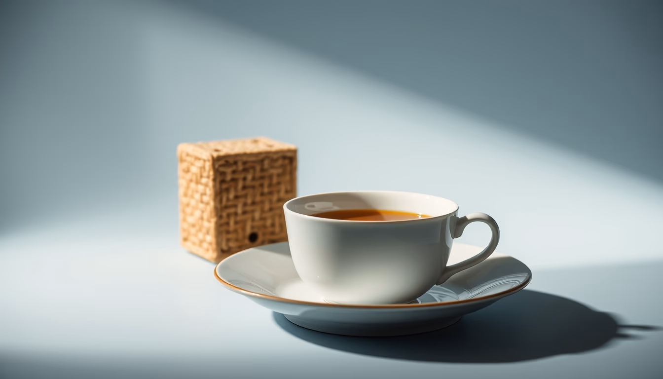 tea bricks china in editorial style
