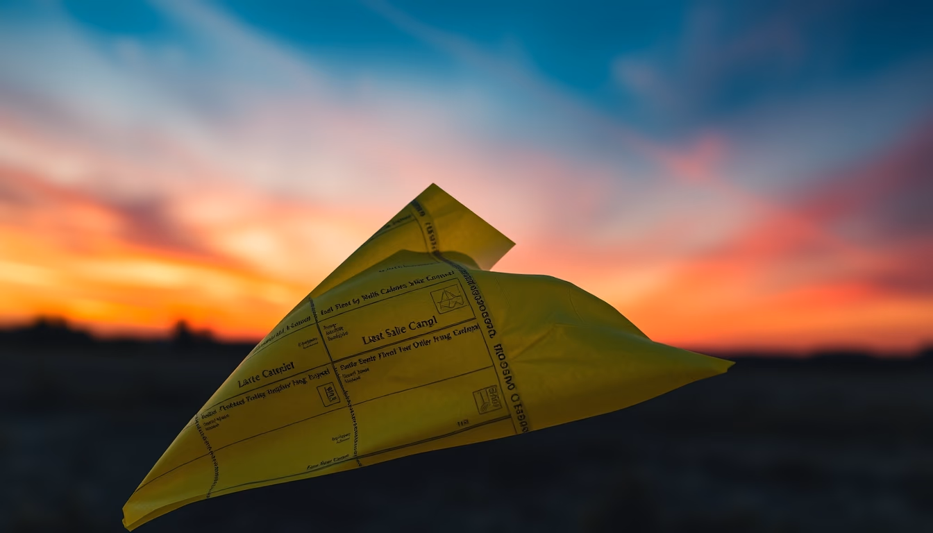 telegram paper yellow in editorial style