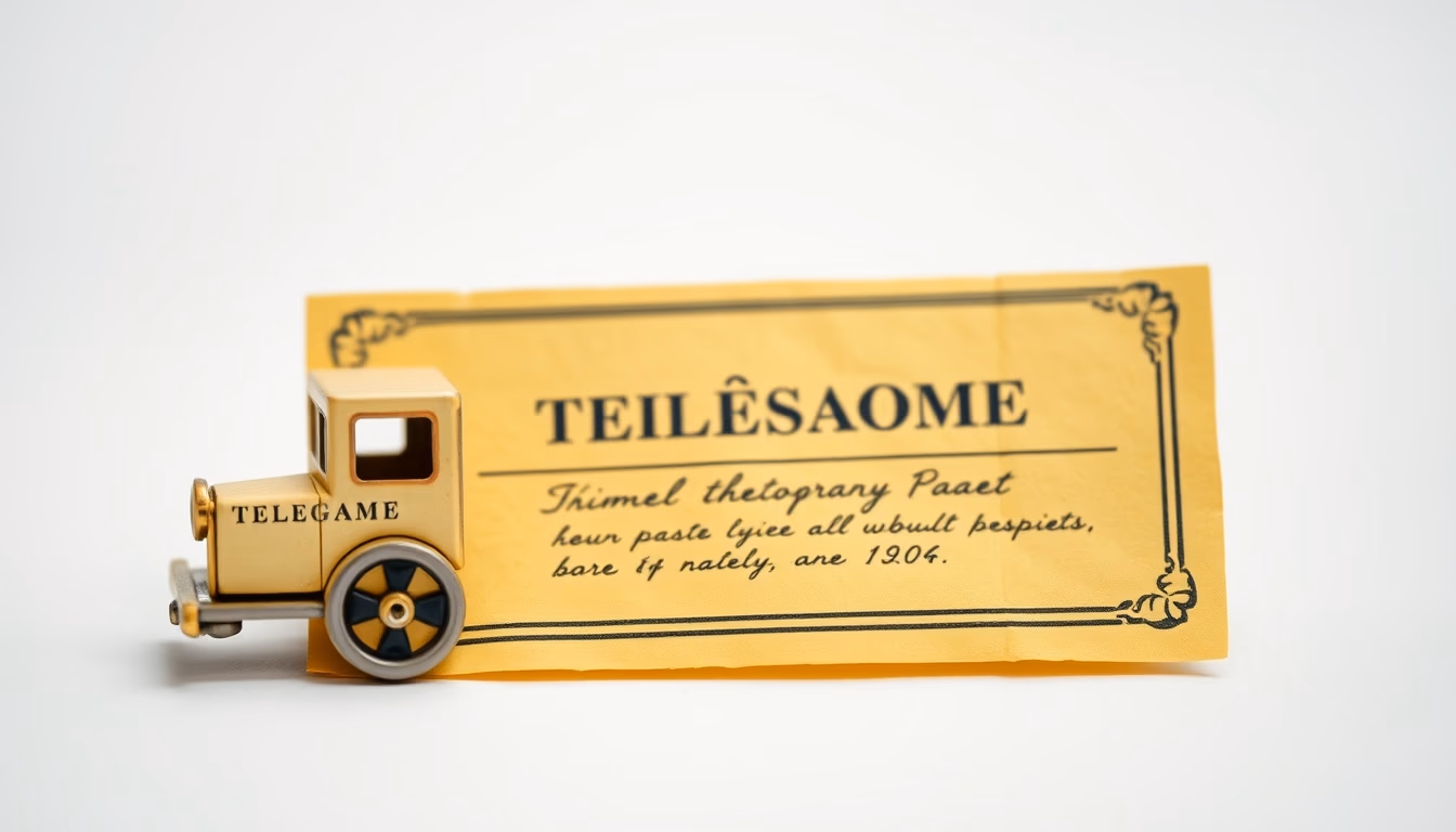 telegram paper yellow in editorial style