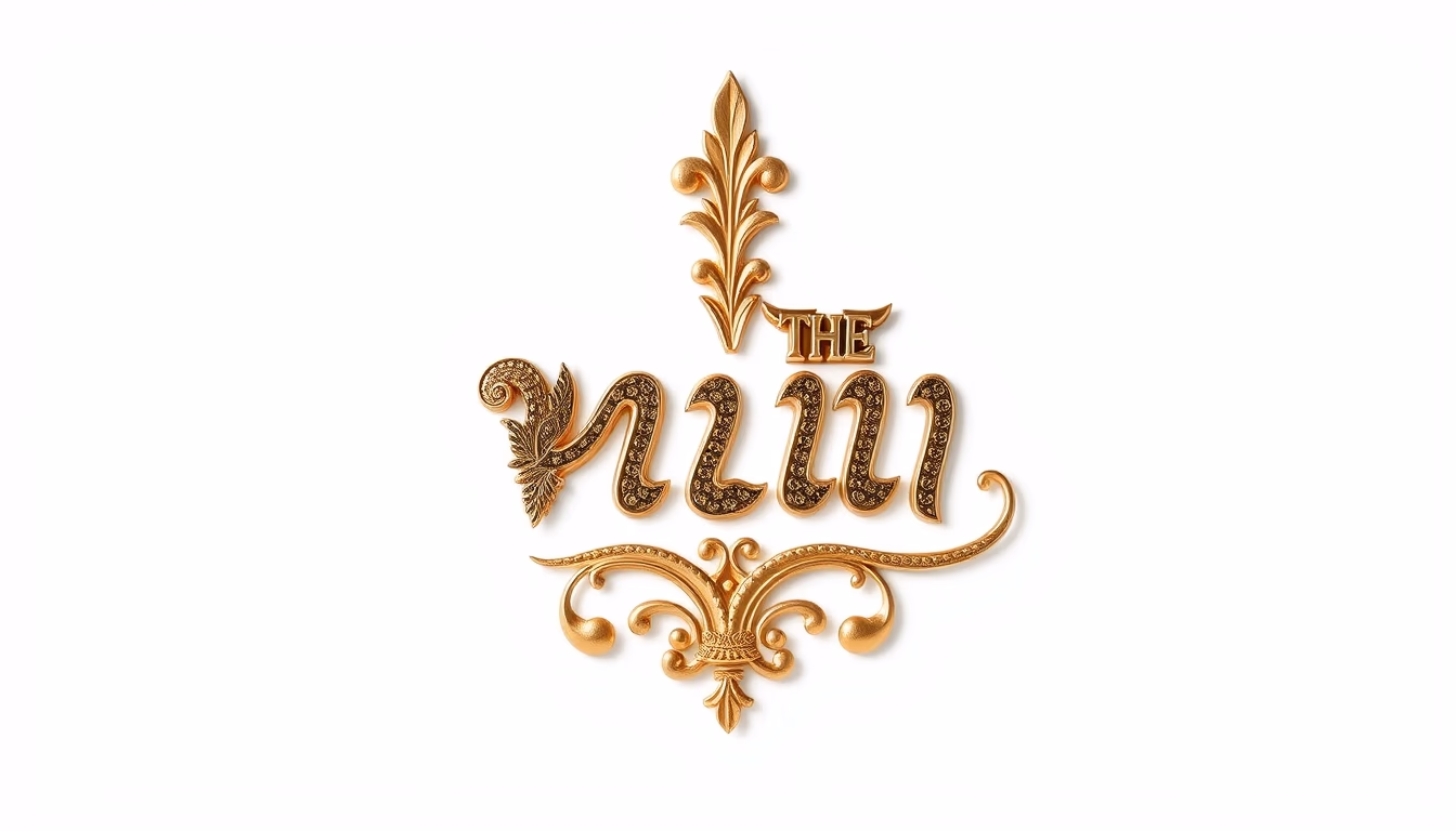 thai script ornate in editorial style