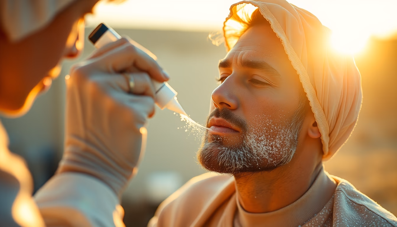 thermal paste application in editorial style