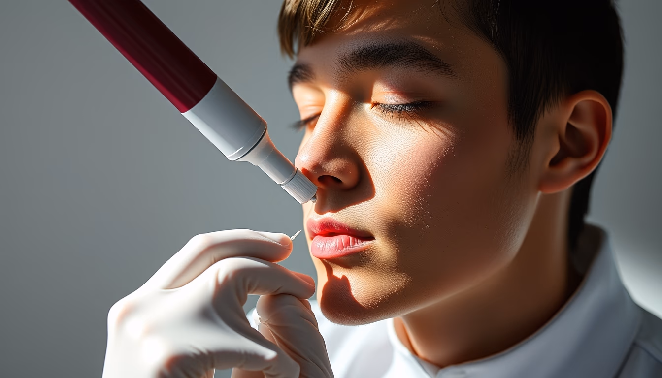 Thermal paste application em estilo editorial