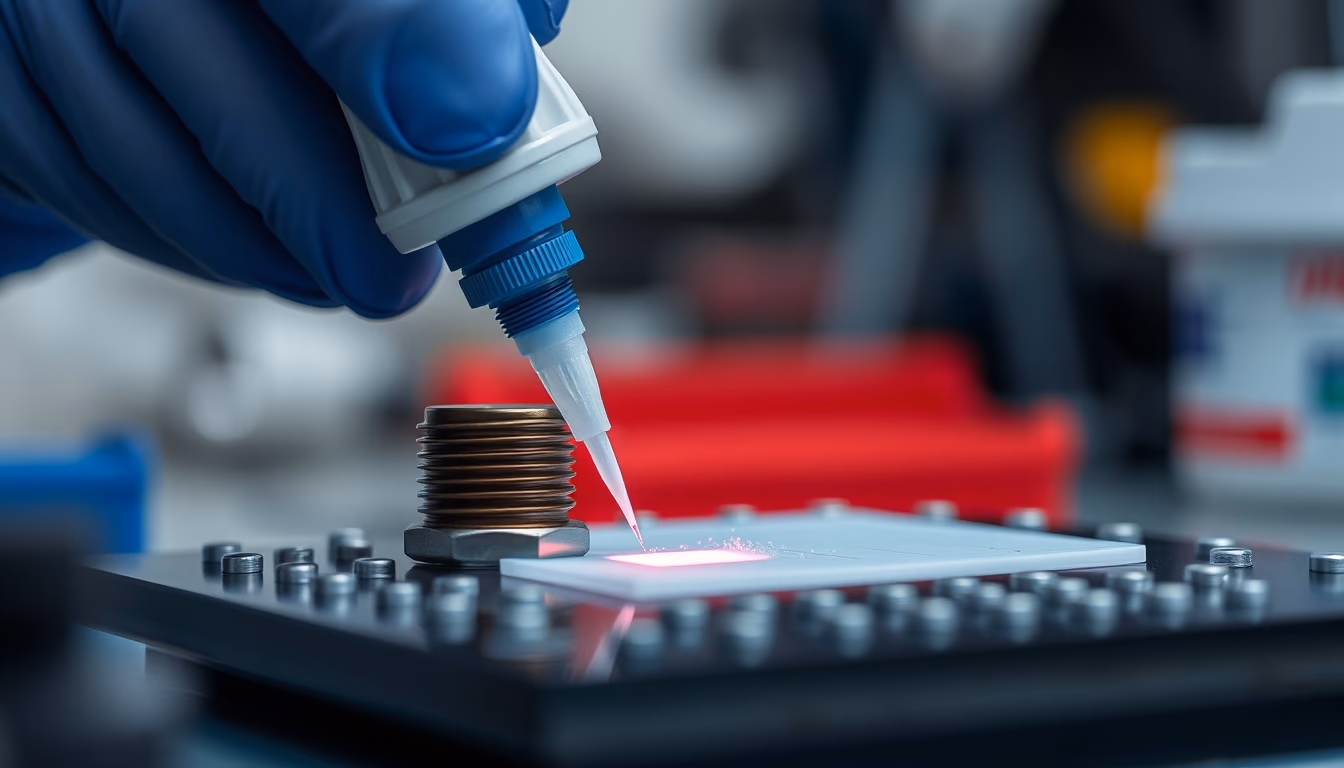 thermal paste application in editorial style