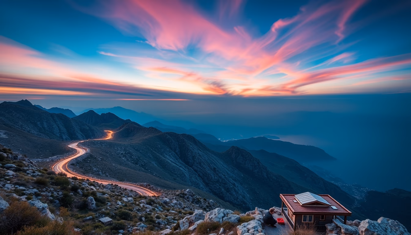 thermopylae greek pass in editorial style