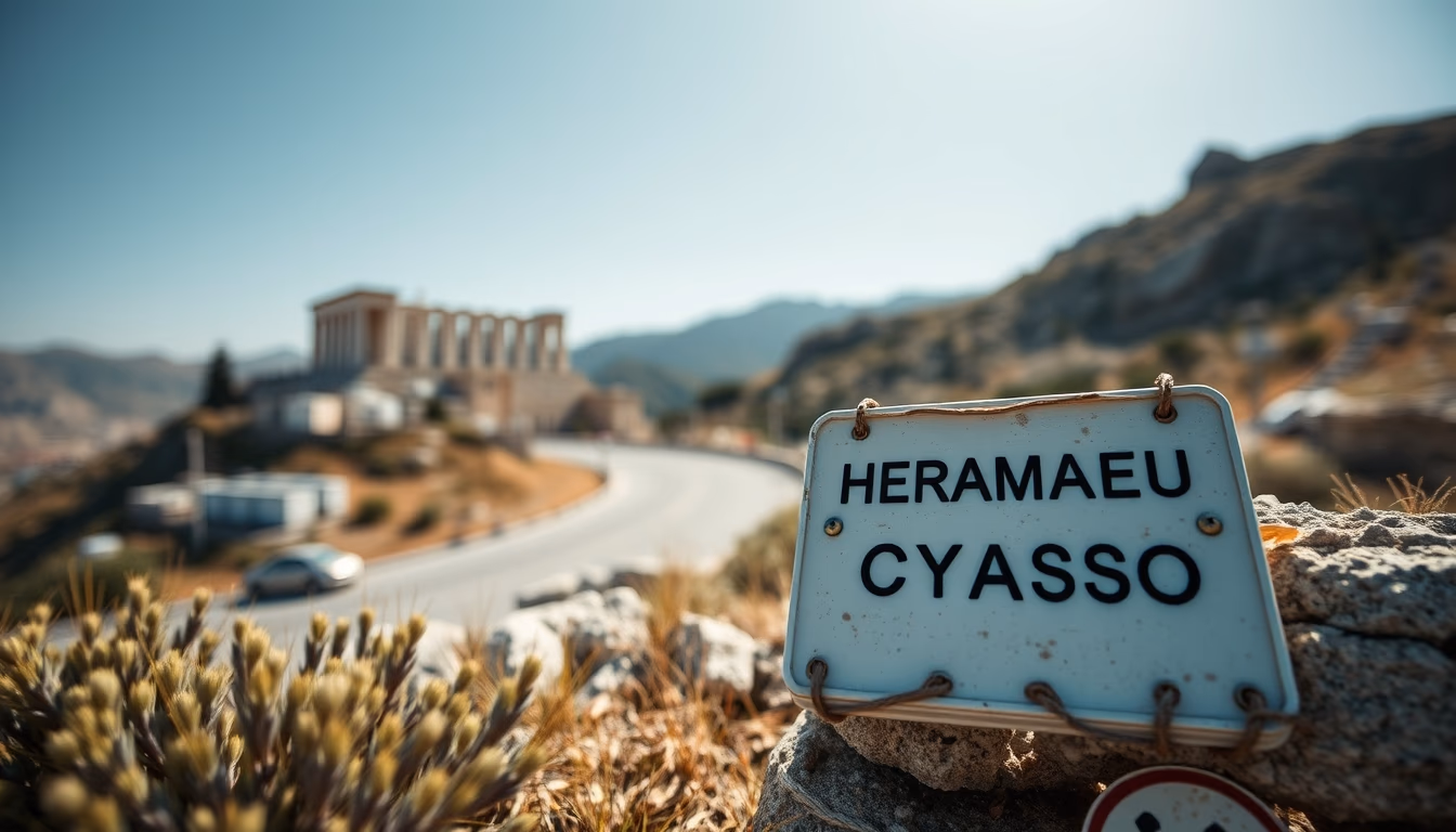 thermopylae greek pass in editorial style