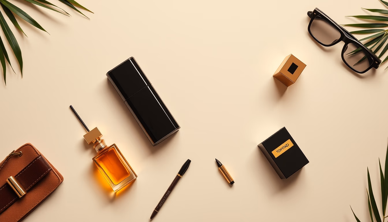 tom ford luxury in editorial style