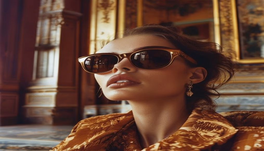 Tom ford whitney sunglasses brown em fotografia editorial de luxo