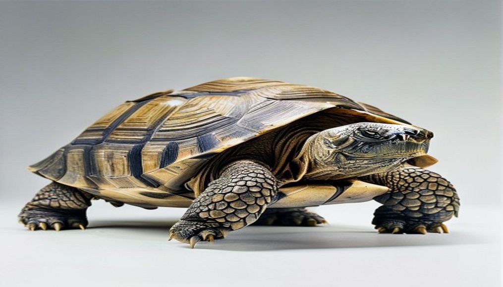 tortoise galapagos giant in editorial style