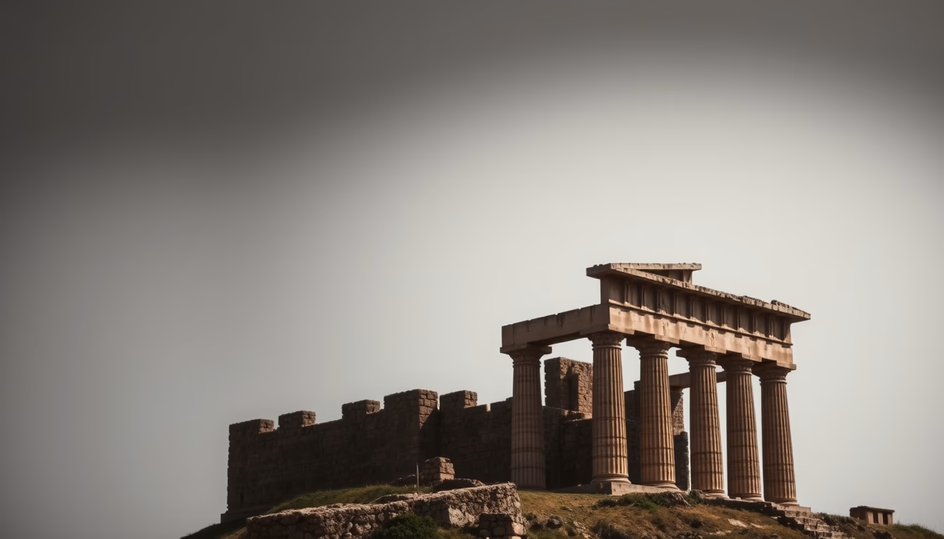 tower of hercules spain in editorial style