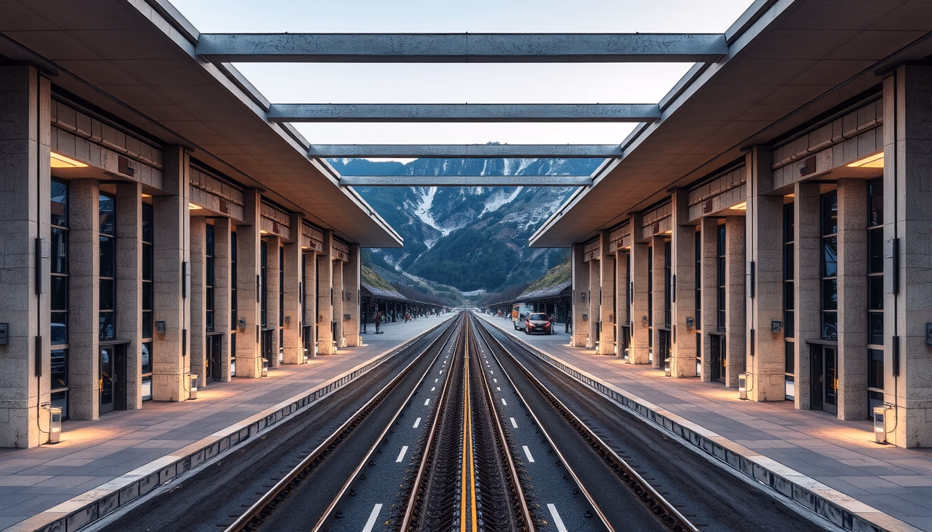 transfagarasan romania in editorial style