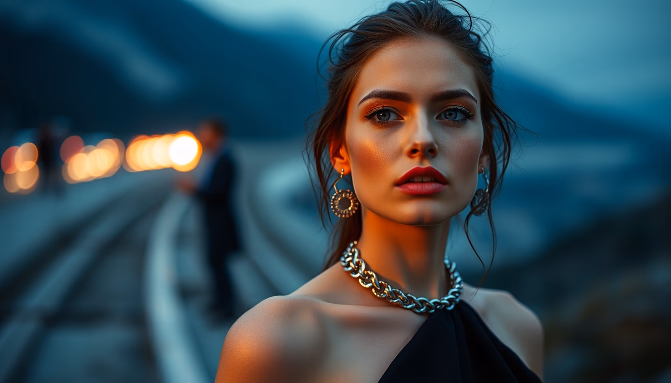 transfagarasan romania in editorial style