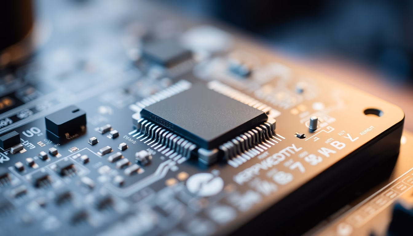 transistor surface mount in editorial style