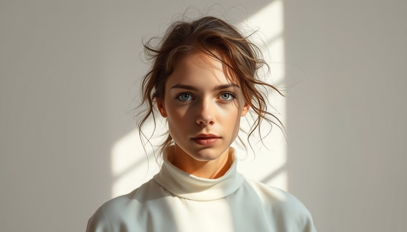 trappist-1 system art in editorial style