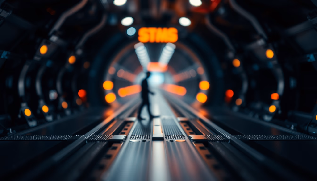 trappist-1 system art in editorial style