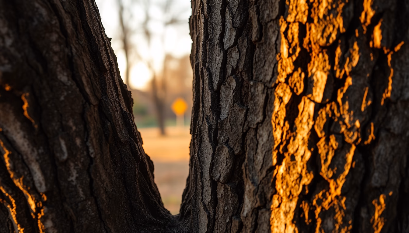 tree bark texture in editorial style