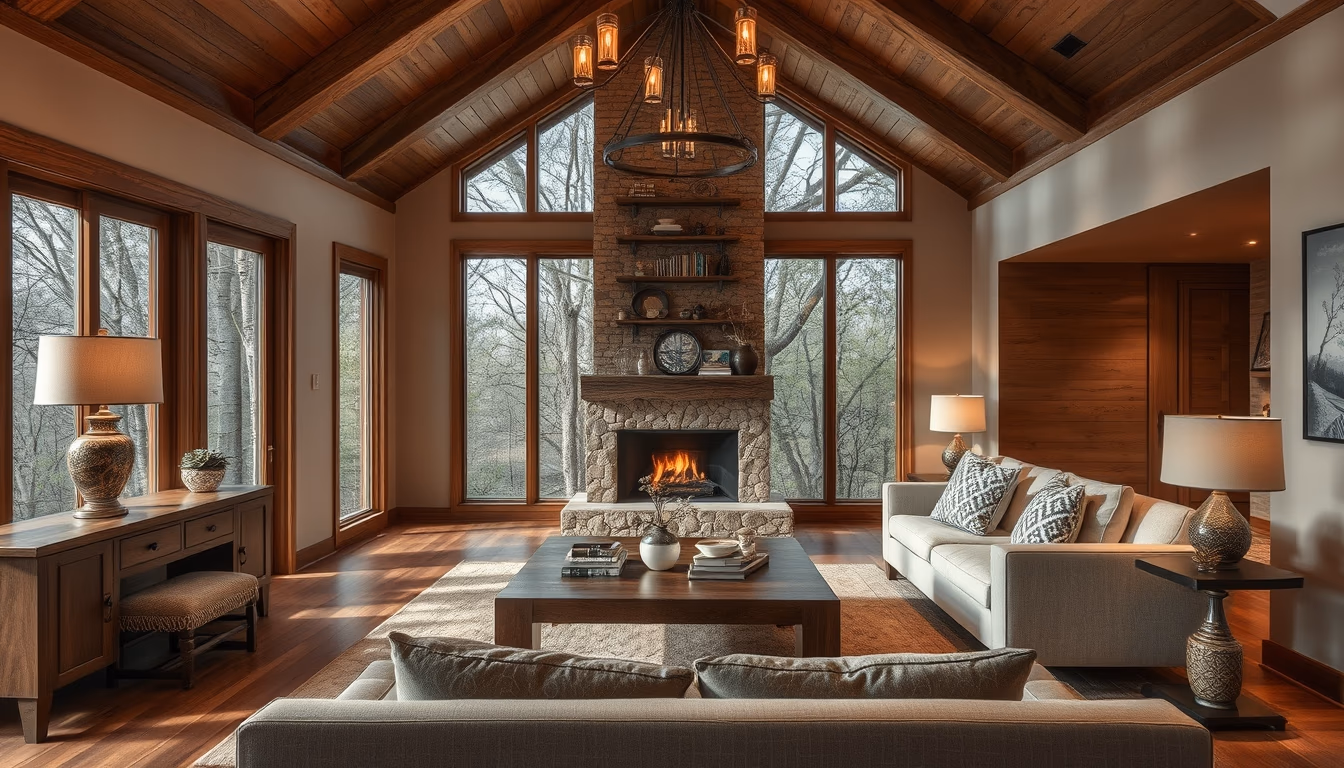 treehouse luxury design in editorial style