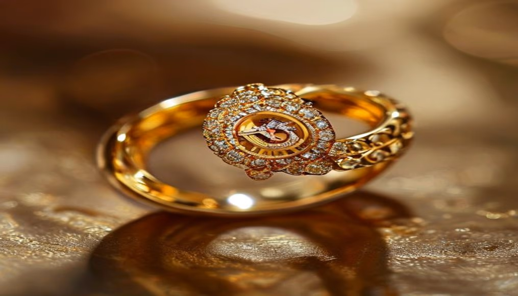 trinity ring cartier three gold in luxury editorial photography