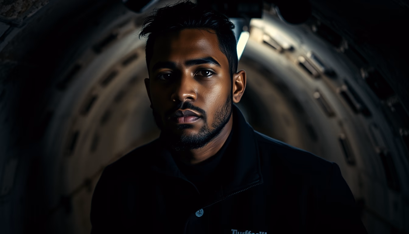 truffle black underground in editorial style