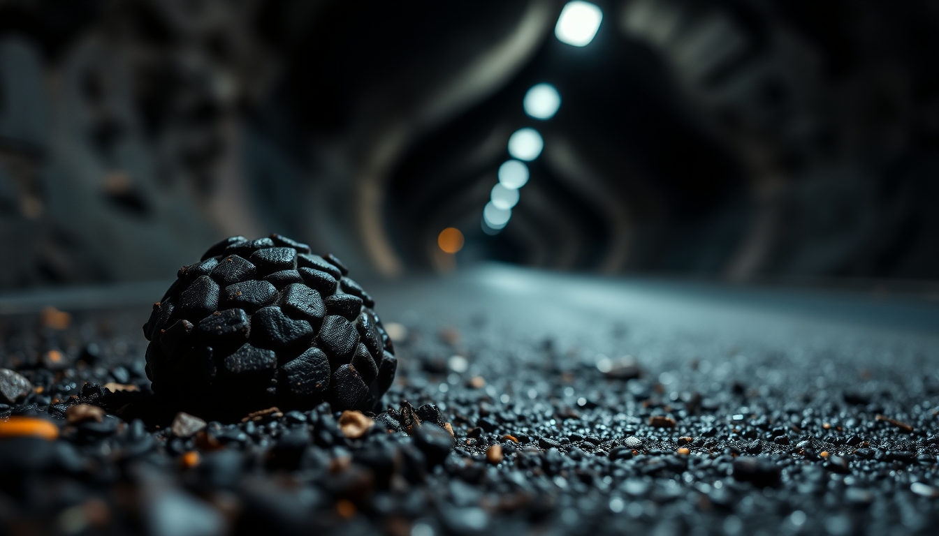 Truffle black underground em estilo editorial