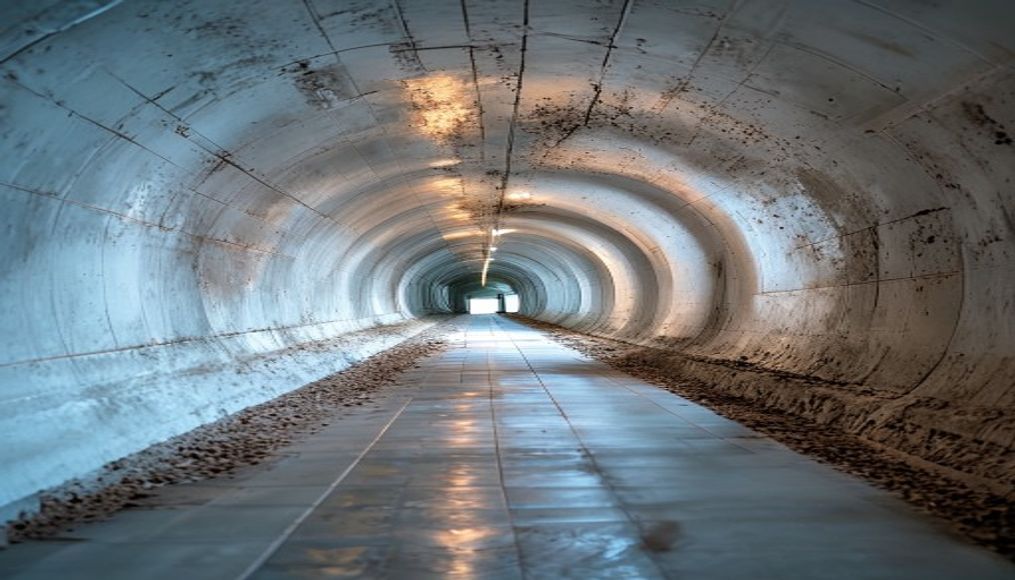 tunnel of love ukraine in editorial style