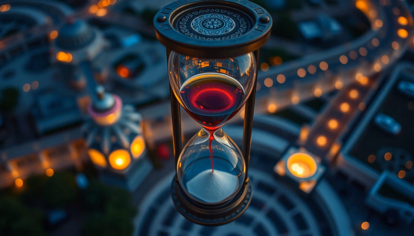 turkish tea hourglass in editorial style